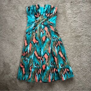Girls From Savoy Anthropologie Strapless Dress